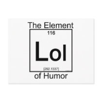 Element LOL postcards