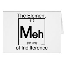 Element MEH Greeting Card
