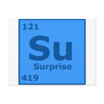 Element of Suprise postcards