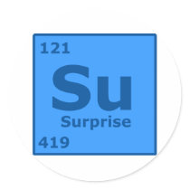 Element of Suprise stickers by SuperBug Element of Suprise stickers