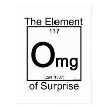 Element OMG Postcard
