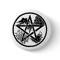 Element Pentacle Button