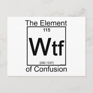 Element WTF Post Cards