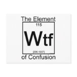Element WTF postcards
