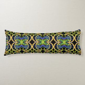 Elemental Abstract Body Pillow