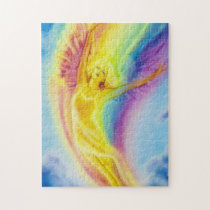 Elemental Collection - Air - Rainbow Angel puzzles