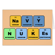 Elemental Navy Nukes Cards
