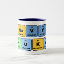 Elemental Navy Nukes Coffee Mugs