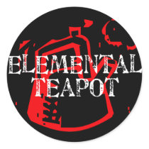 Elemental Teapot stickers by ChargePlus Elemental Teapot stickers