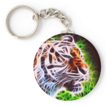 Elemental Tiger Keychains