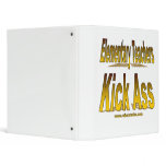 Elementary Teachers Kick Ass 3 Ring Binder