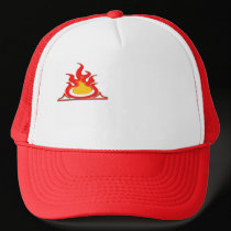 Elements Collection_Fire Trucker Hat by Kidd_Ikarus Elements Collection_Fire Trucker Hat