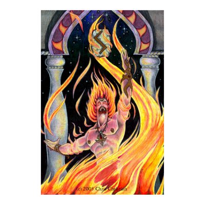 Elements Embodied - Fire Posters by AutumnMoonsong
