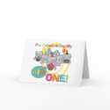 Elephant 1st Birthday T shirts and Gifts cards