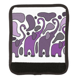 Elephant Abstract Luggage Wrap Luggage Handle Wrap
