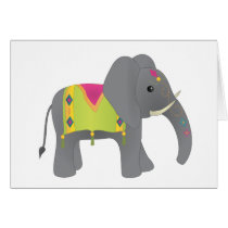 Elephant All Dressed Up Cards