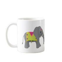 Elephant All Dressed Up mugs