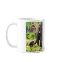 Elephant and Baby Mug