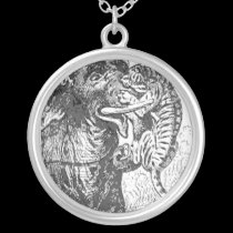 Elephant and Tiger necklaces