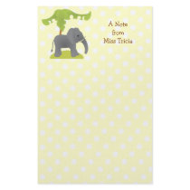 Elephant and Tree stationery by trennea Elephant and Tree stationery
