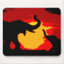 Elephant, Baby Elephant & Sunset Mouse Pads