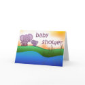 Elephant baby shower invitation cards by aslentz Elephant baby shower invitation cards