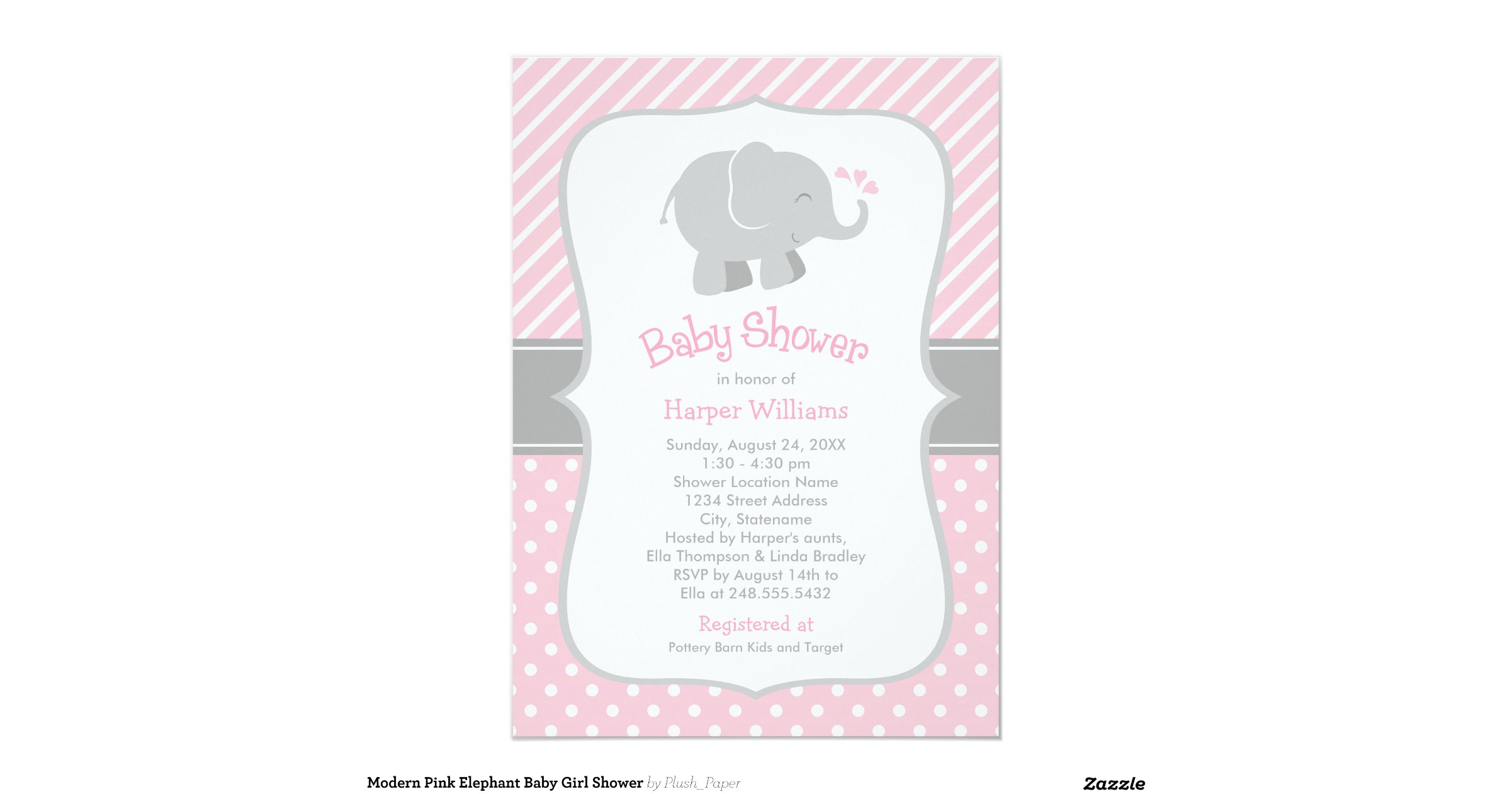 elephant_baby_shower_invitations_pink_and_gray