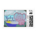 Elephant baby shower postage postage by aslentz Elephant baby shower postage postage