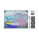 Elephant baby shower postage