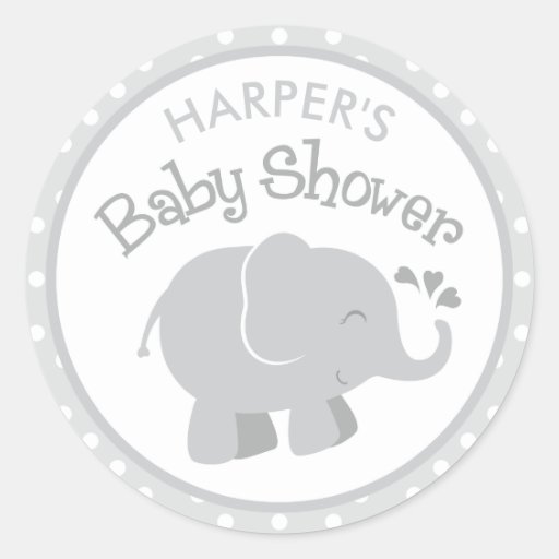 2,000+ Baby Elephant Stickers and Baby Elephant Sticker Designs Zazzle