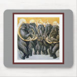 Elephant Brass Band Mouse Pads