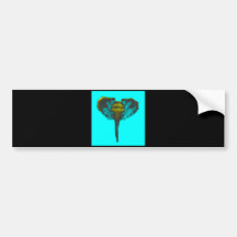 Elephant Bumper Sticker