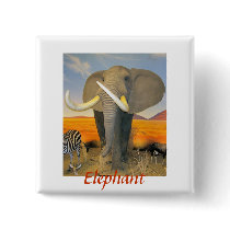 Elephant Button