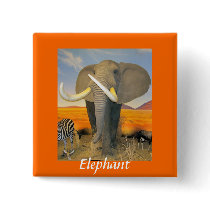 Elephant Button