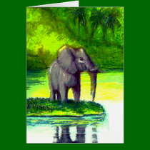 Elephant - Card cards