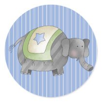 Elephant Card 3 stickers