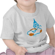 Elephant castle in the air t-shirts