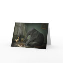 Elephant Chess Greeting Card card