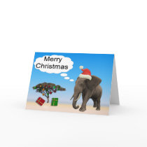 Elephant Christmas cards