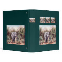 Elephant Coming Through Binder