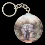 Elephant COMING THROUGH Keychain keychains