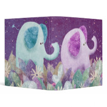 Elephant daisy chain - binder folder