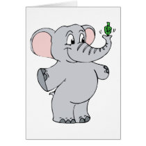 Elephant Dreidel cards