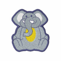 Elephant embroidered shirts