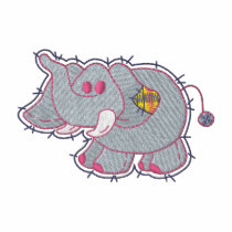 Elephant embroidered shirts
