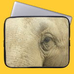 Elephant Eye Closeup Laptop Sleeve laptop sleeves