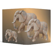 Elephant Family Avery Binder