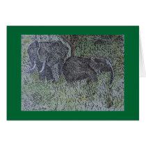 elephant family cards