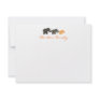 Elephant Family Flat Notecards Invitations