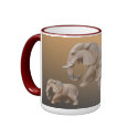 Elephant Family Mug by BuddhanVI Elephant Family Mug